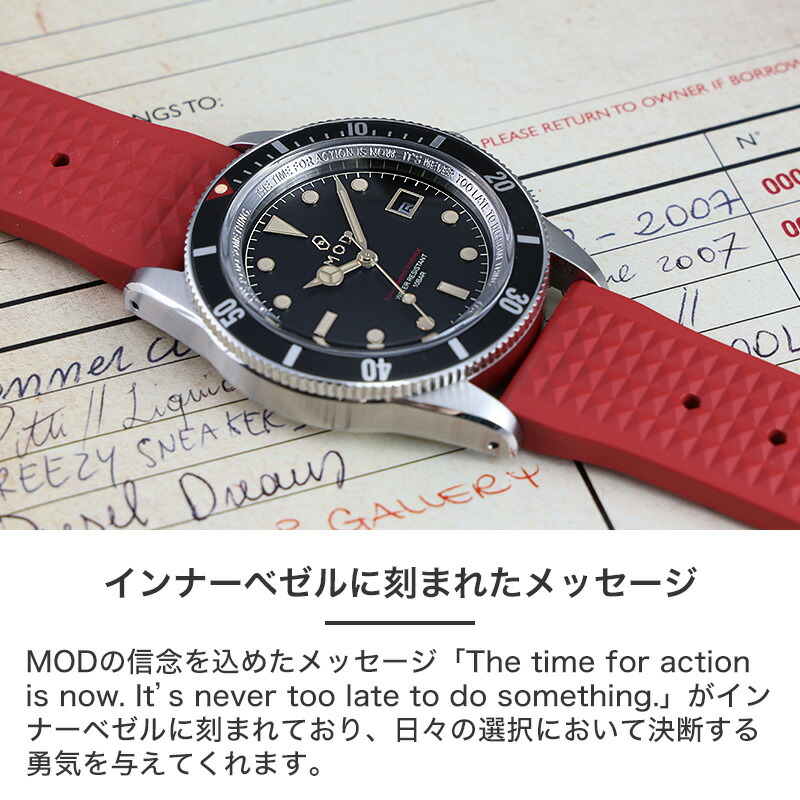 MOD 腕時計 メンズ LEGACY レガシー 時計 ソーラー ダイバーズ 人気