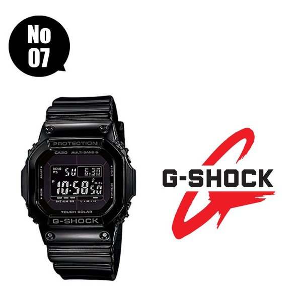 カシオ ジーショック 腕時計 メンズ G SHOCK GSHOCK M5610 5600 デジタル タフ ソーラー 電波 防水 電波ソーラー  ソーラー電波 黒 赤 ブラック レッド