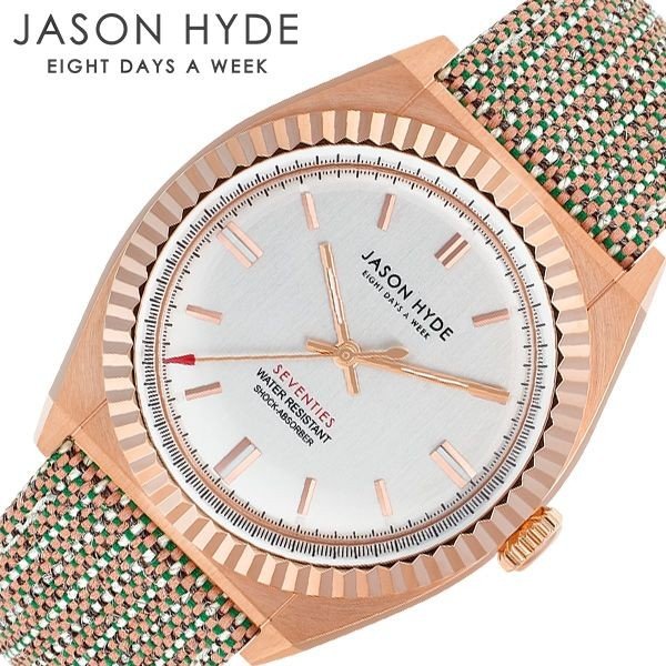 ジェイソン・ハイド 腕時計 JASON HYDE 時計ウーノ UNO メンズ 腕時計 シルバー JH10006