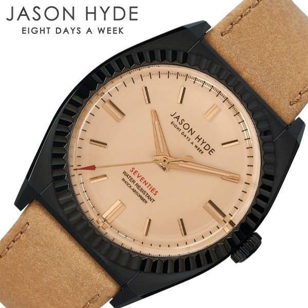 ジェイソン・ハイド 腕時計 JASON HYDE 時計アンバー Amber メンズ 腕時計 シルバー JH10014