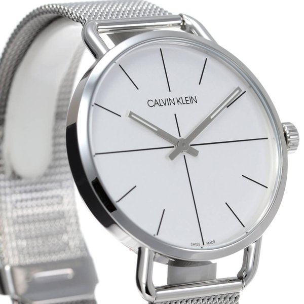 激安通販 時計 Calvinklein 腕時計 カルバンクライン イーブンエクステンション K7b シルバー メンズ Extension Even 腕時計 レビューを書きますか 書きます B qhema Com