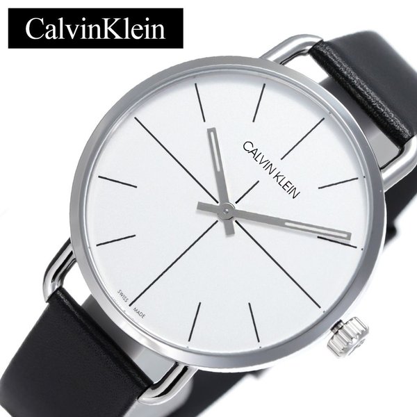 カルバンクライン 腕時計 CalvinKlein 時計 イーブンエクステンション Even Extension メンズ ホワイト K7B211CY