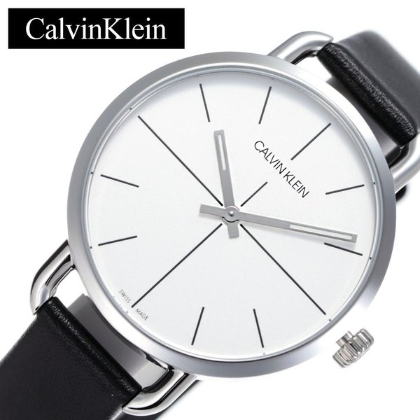 カルバンクライン 腕時計 CalvinKlein 時計 イーブンエクステンション Even Extension メンズ ホワイト K7B231CY