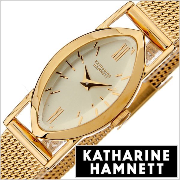 キャサリン ハムネット 腕時計 KATHARINE HAMNETT 時計 アーモンド KH08G6-B89 レディース