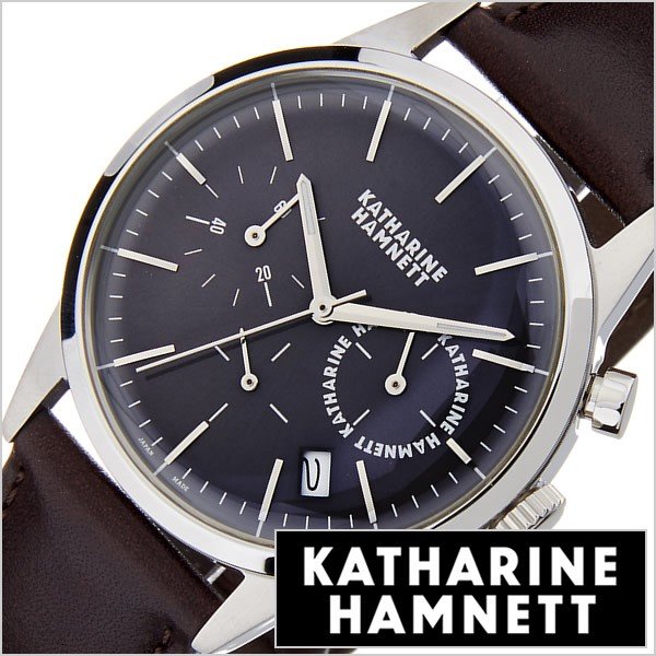 キャサリン ハムネット 腕時計 KATHARINE HAMNETT 時計 クロノグラフ 6 KH20C5-24 メンズ