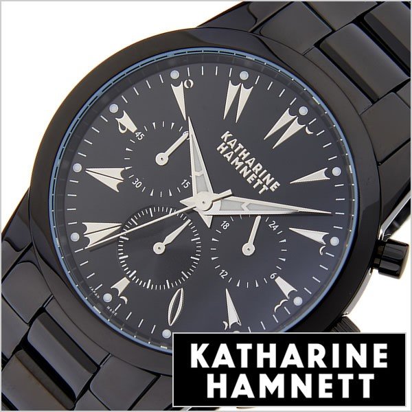 キャサリン ハムネット 腕時計 KATHARINE HAMNETT 時計 クロノグラフ 5 KH23A5-B39 メンズ