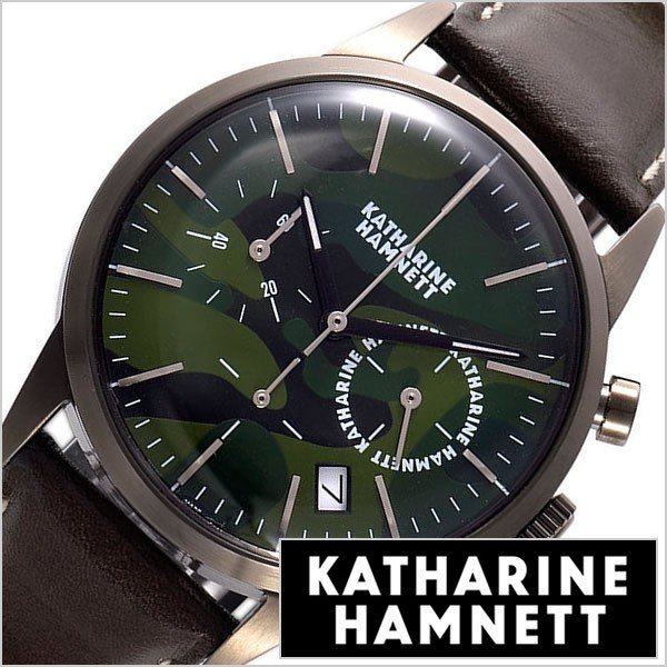 キャサリン ハムネット 腕時計 KATHARINE HAMNETT 時計 クロノグラフ 6 KH24H4-94 メンズ