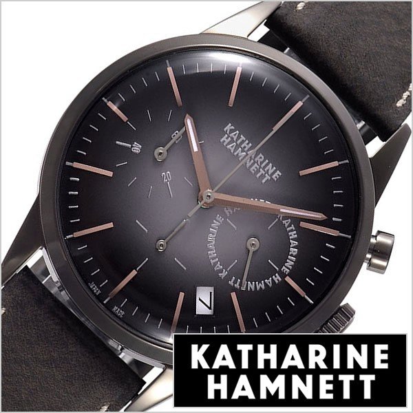 キャサリン ハムネット 腕時計 KATHARINE HAMNETT 時計 クロノグラフ 6 KH24H5-34 メンズ