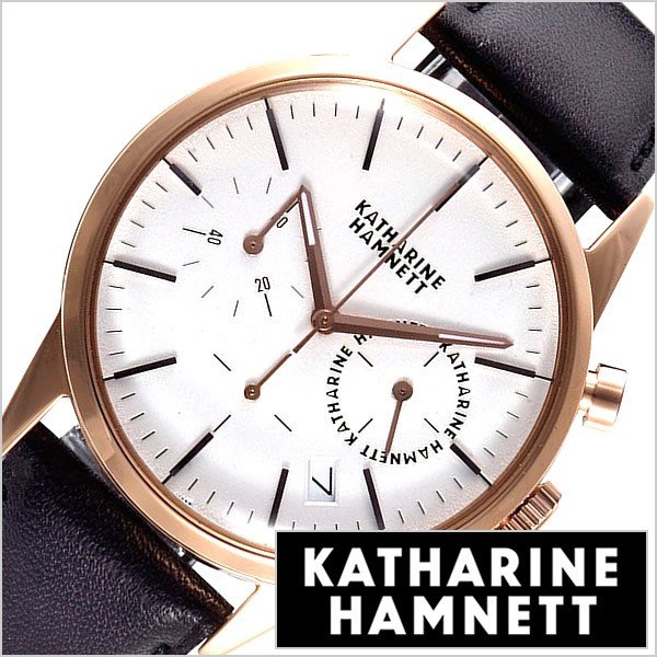 キャサリン ハムネット 腕時計 KATHARINE HAMNETT 時計 クロノグラフ 6 KH27H5-14 メンズ
