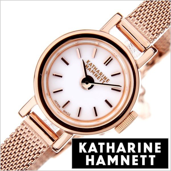 キャサリン ハムネット 腕時計 KATHARINE HAMNETT 時計 スモール ラウンド KH7711-B04R レディース
