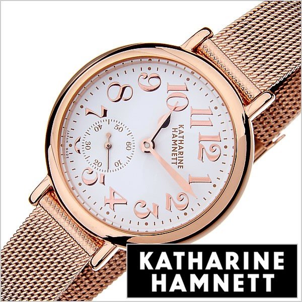 キャサリン ハムネット 腕時計 KATHARINE HAMNETT 時計 スモール セコンド ベイビー KH77F9-B01 レディース｜hstyle