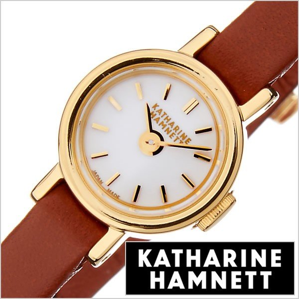 キャサリン ハムネット 腕時計 KATHARINE HAMNETT 時計 スモール ラウンド KH7811-04 レディース