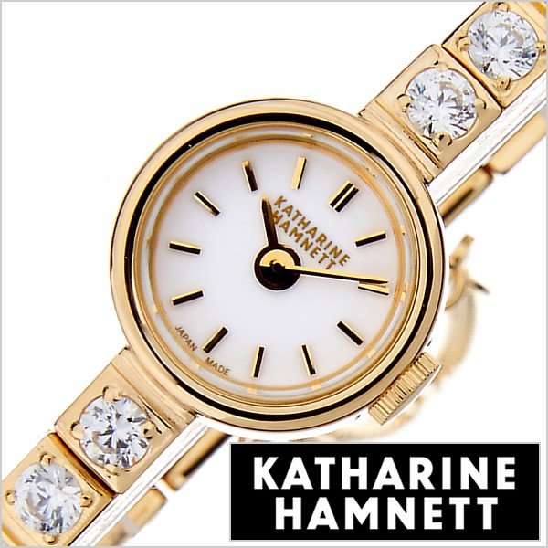 キャサリン ハムネット 腕時計 KATHARINE HAMNETT 時計 スモール ラウンド KH7813-B04D レディース