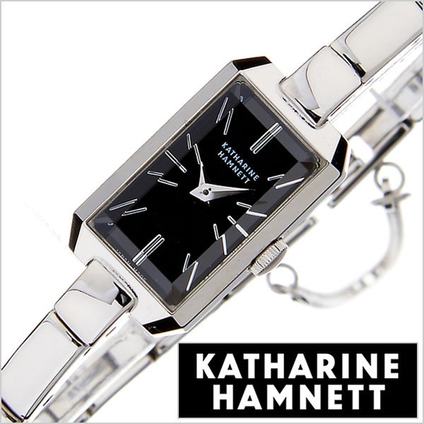 キャサリン ハムネット 腕時計 KATHARINE HAMNETT 時計 レクタングル KH8004-B34 レディース