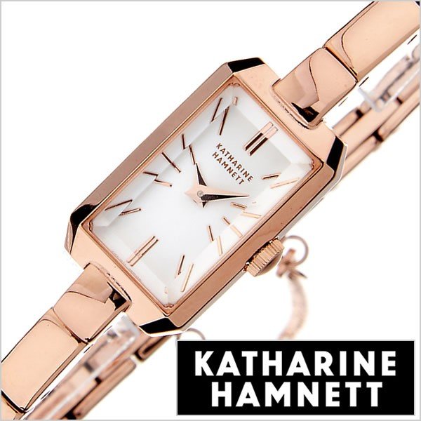 キャサリン ハムネット 腕時計 KATHARINE HAMNETT 時計 レクタングル KH8704-B14 レディース