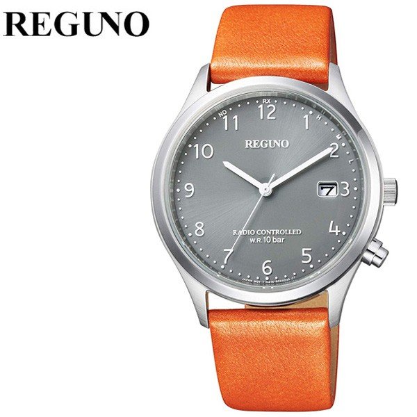 CITIZEN 腕時計 シチズン 時計 レグノ REGUNO メンズ 男性 彼氏 夫 グレー KL8-911-60