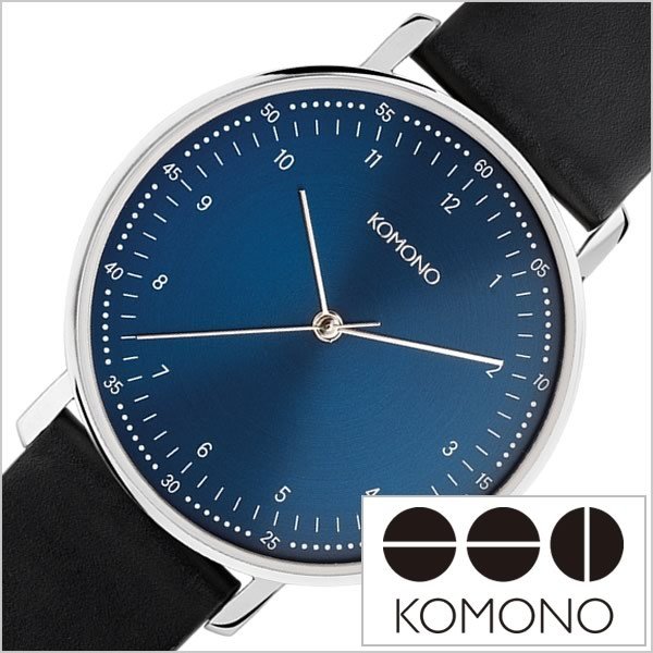 コモノ 腕時計 KOMONO 時計 ルイス ブルー KOM-W4057 メンズ レディース ユニセックス