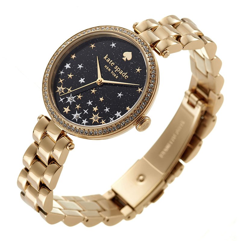 【外観美品/新品電池】ケイトスペード 蜂 Bee ダイヤ レディース 腕時計 ケイトスペード 腕時計 kate spade 時計 ホランド 女性