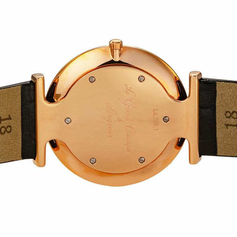 ロンジン 腕時計 LONGINES 時計 ラ グラン クラシック LA GRANDE CLASSIQUE レディース 腕時計 ブラック L4.709.1.57.2 かわいい きれいめ 華奢 上品の画像