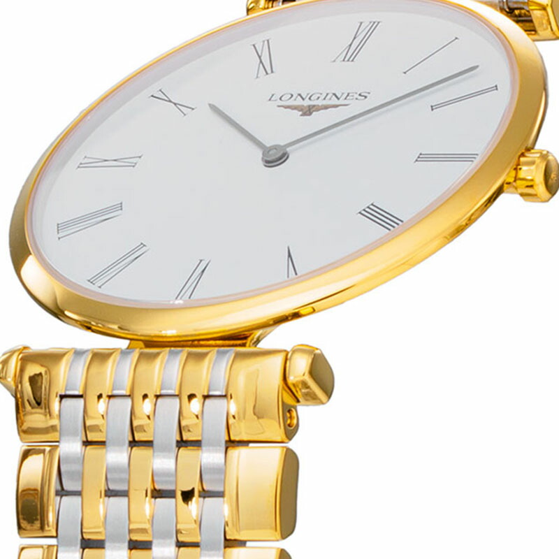 ロンジン 腕時計 LONGINES 時計 ラ グラン クラシック LA GRANDE CLASSIQUE レディース 腕時計 ホワイト L4.709.2.21.7 かわいい きれいめ 華奢 上品の画像