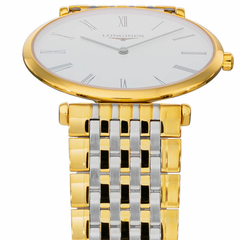 ロンジン 腕時計 LONGINES 時計 ラ グラン クラシック LA GRANDE CLASSIQUE レディース 腕時計 ホワイト L4.709.2.21.7 かわいい きれいめ 華奢 上品の画像