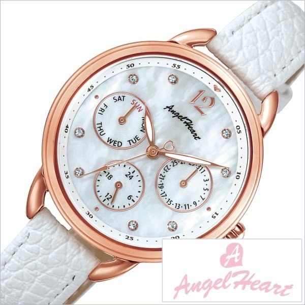 エンジェルハート 腕時計 Angel Heart 時計 リトルハート LH33P-WH レディース