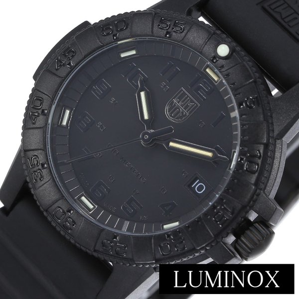 LUMINOX 腕時計 ルミノックス 時計 レザーバック シータートル LEATHERBACK SEA TURTLE メンズ 男性 ブラック  LM-0301BO