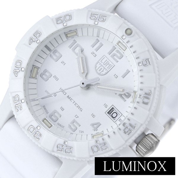 LUMINOX ӻ ߥΥå  쥶Хå ȥ LEATHERBACK SEA TURTLE   ۥ磻 LM-0307WO