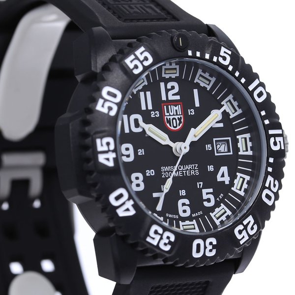 ルミノックス 腕時計 LUMINOX 時計 ネイビー シールズ カラーマーク NAVY SEAL COLORMARK 3050 メンズ ブラック  3051