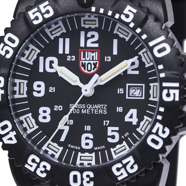 ルミノックス 腕時計 LUMINOX 時計 ネイビー シールズ カラーマーク NAVY SEAL COLORMARK 3050 メンズ ブラック 3051の画像