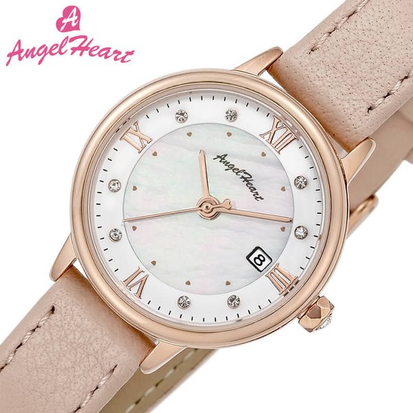 AngelHeart 腕時計 エンジェルハート 時計 リュクス LUXE レディース 腕時計 ホワイト シェル LU26P-PK
