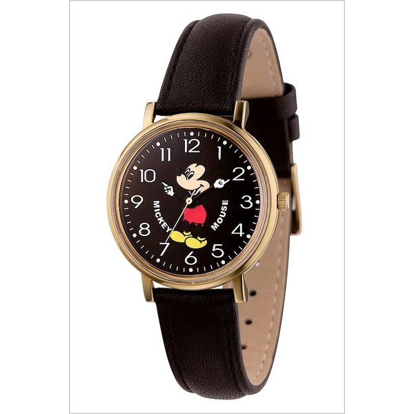 ディズニー ミッキーマウス ウォッチ 腕時計 DISNEY MICKEY MOUSE WATCH 時計 M34-BK-BK レディース メンズ｜hstyle｜02