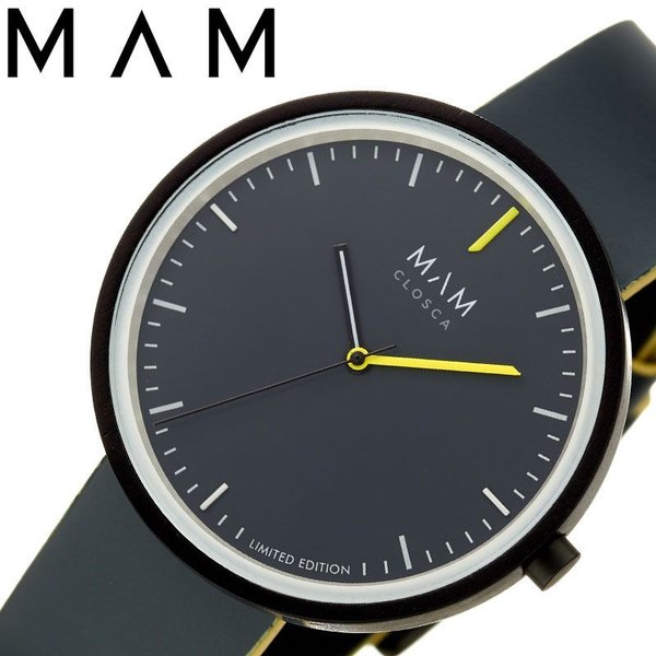 マム 腕時計 MAM 時計 クロスカ バイマム Closca by MAM メンズ レディース 腕時計 ブラック MAM096