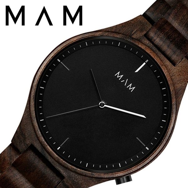 マム 腕時計 MAM 時計 ボルカーノ VOLCANO ユニセックス メンズ ブラック MAM610