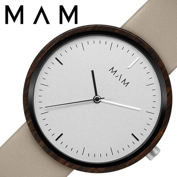マム 腕時計 MAM 時計 プラノ PLANO ユニセックス メンズ グレー MAM645