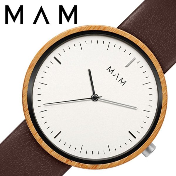 マム 腕時計 MAM 時計 プラノ PLANO ユニセックス メンズ ホワイト MAM650