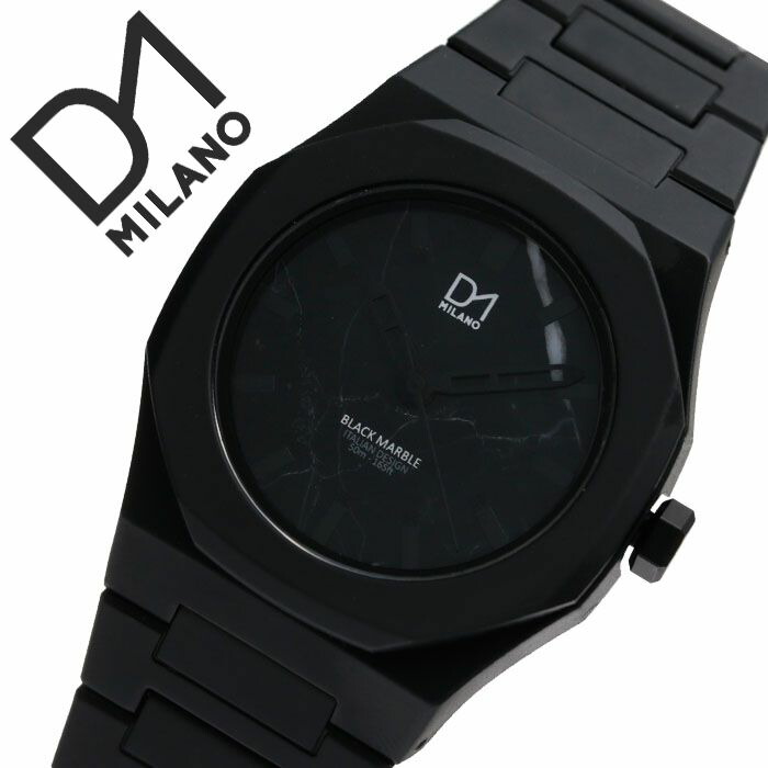 D1 MILANO 時計 D1ミラノ 腕時計 D1MILANO時計 ディーワンミラノ時計 マーブル MARBLE メンズ レディース ブラックマーブル MB-01