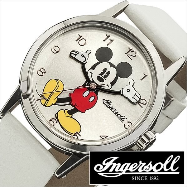 󥬥 ӻ INGERSOLL  ǥˡ ߥå MICKEY-DIN002SLWH  ǥ ˥å ˽