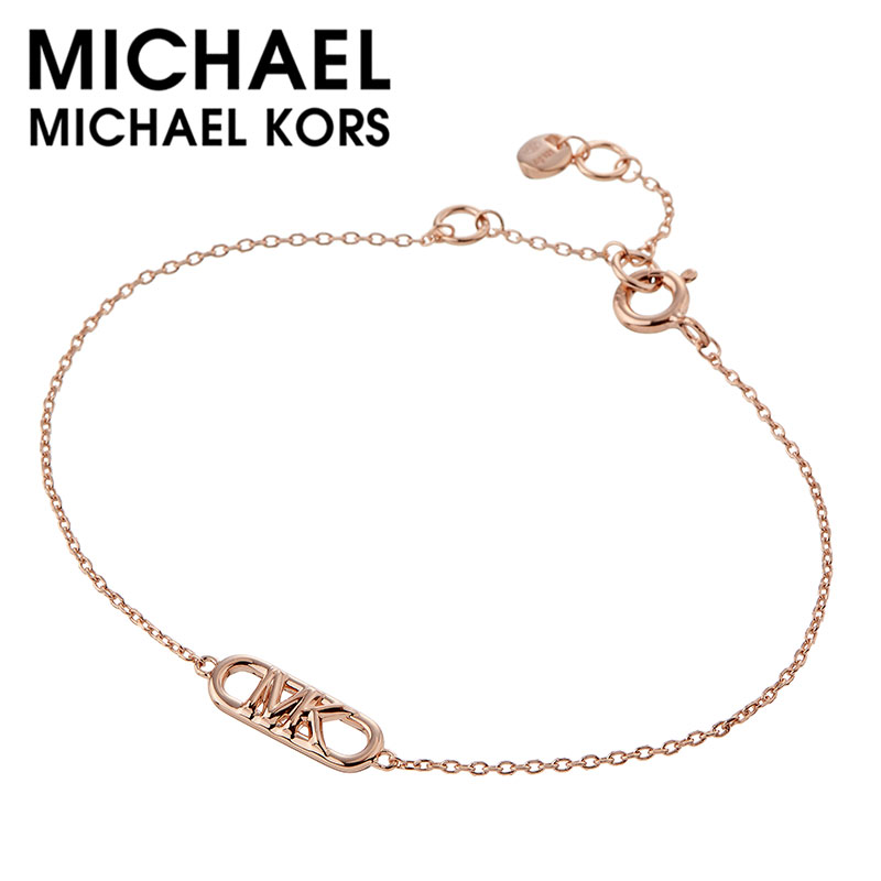 関税込 Michael Kors モノグラムディスクチャーム ブレスレット Michael Kors(マイケルコース) ブレスレット(レディース) - 海外