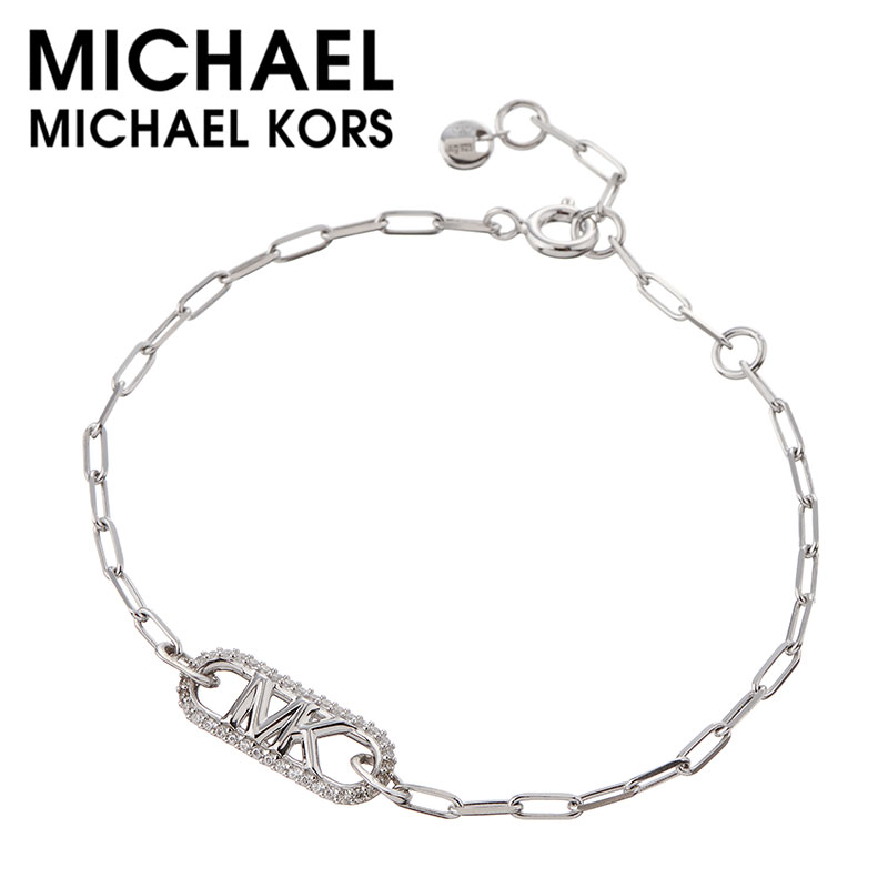 特価！ Michael Kors ハート型シルバークリスタル ブレスレット MICHAEL KORS 【在庫処分特価】MICHAEL マイケルコース ハート型