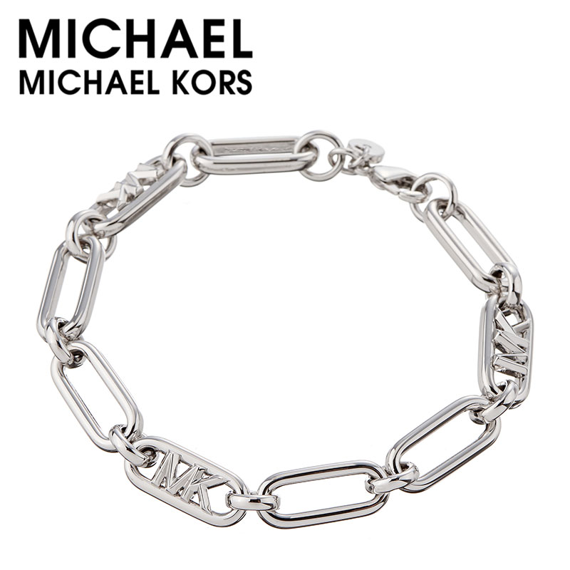 【極上品】michael kors スターリングシルバー　ブレスレット Amazon.co.jp: MICHAEL KORS マイケルコース MKC1242AN791 MK