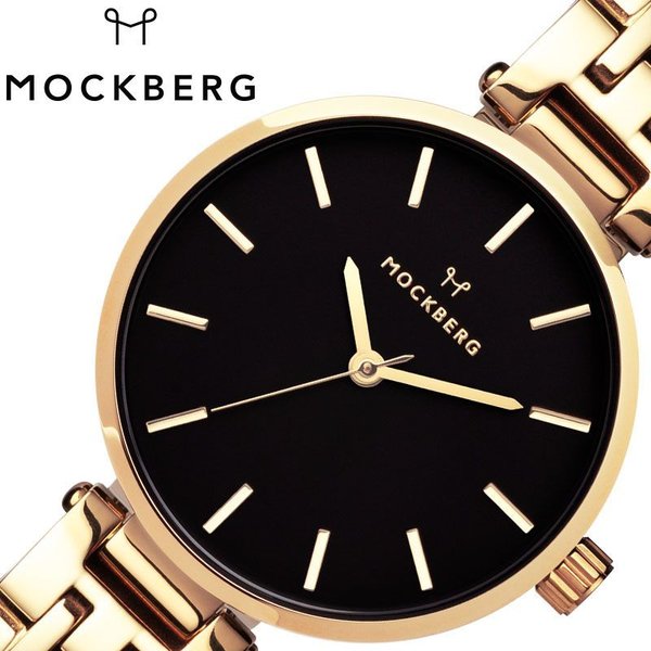MOCKBERG 腕時計 モックバーグ 時計 レディース ブラック MO516 | MOCKBERG
