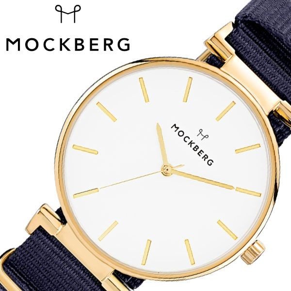 モックバーグ 腕時計 MOCKBERG 時計 Modest レディース 腕時計 ホワイト MO613 | MOCKBERG