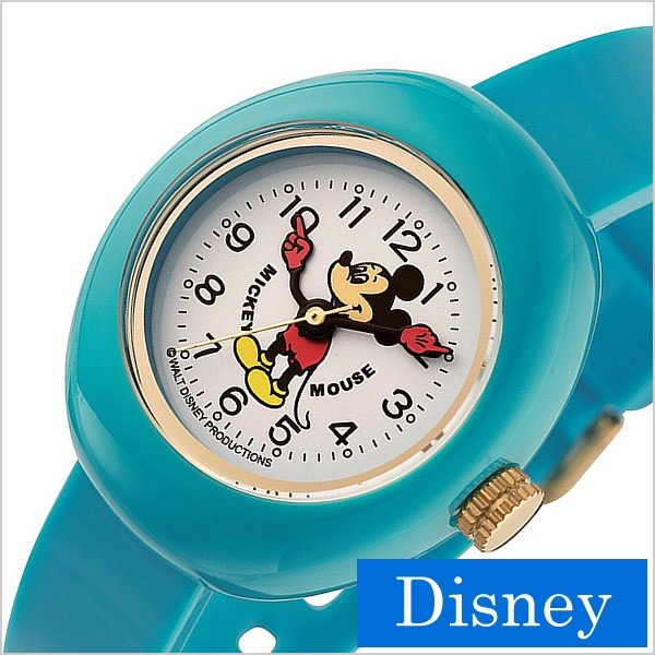 ディズニー ミッキーマウス ウォッチ 腕時計 DISNEY MICKEY MOUSE WATCH 時計 MPW-BLU レディース ボーイズ ガールズ 男の子 女の子