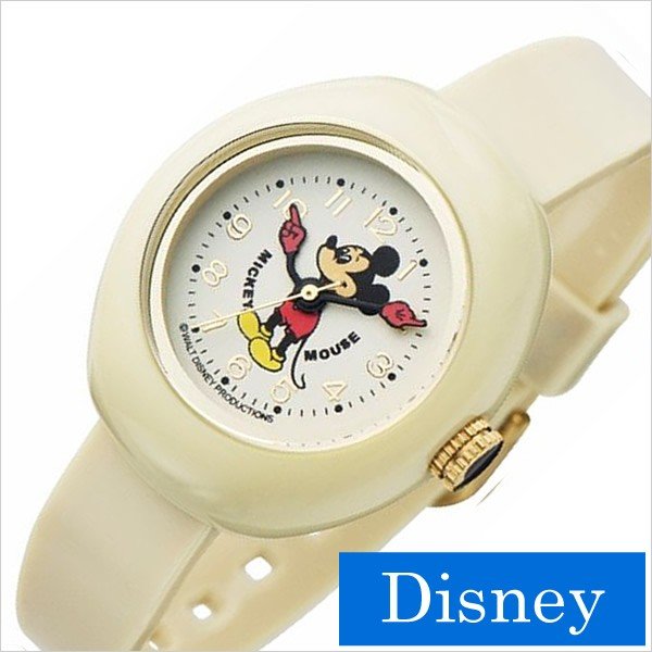 ディズニー ミッキーマウス 腕時計 Disney Mickey Watch 時計 MPW-IVY レディース｜hstyle