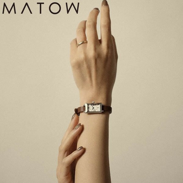 マトウ 腕時計 MATOW 時計 四季秋 ShikiAKI レディース ホワイト MW002001BRWSS(12925円)