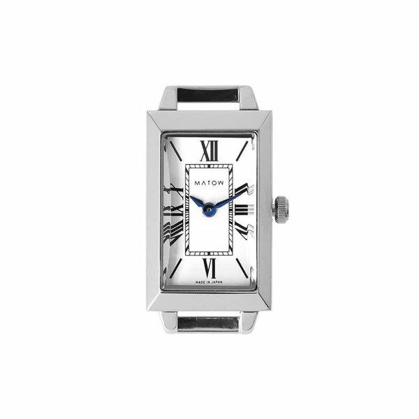 【値段交渉可:送料込】 マトウ 腕時計 MATOW 時計 四季秋 ShikiAKI レディース ホワイト MW002001BRWSS 【Q1974955721】 (12925円)