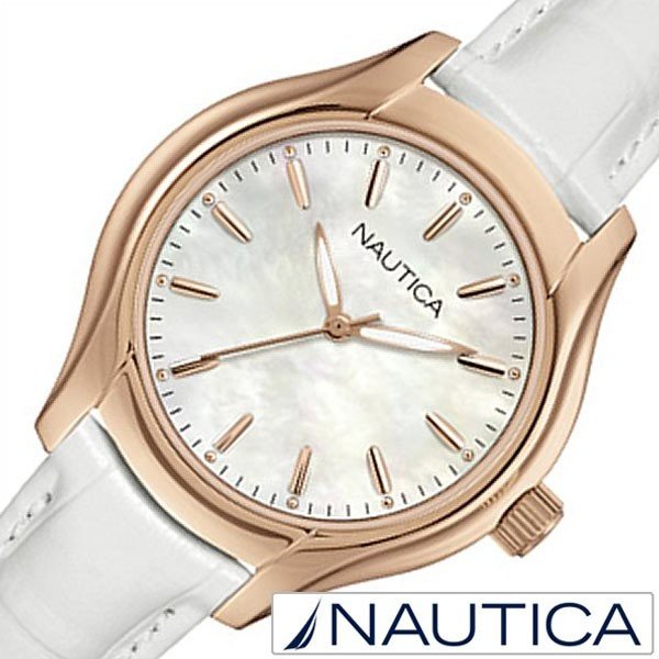 ノーティカ 腕時計 NAUTICA 時計 ノーティカ 時計 NAUTICA 腕時計 レディース ホワイト  NAI12003M