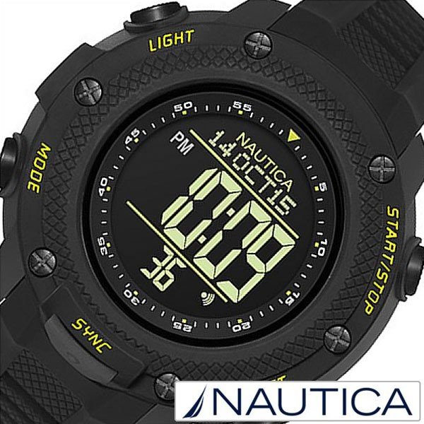 ノーティカ 腕時計 NAUTICA 時計 ノーティカ 時計 NAUTICA 腕時計 メンズ ブラック  NAI19523G