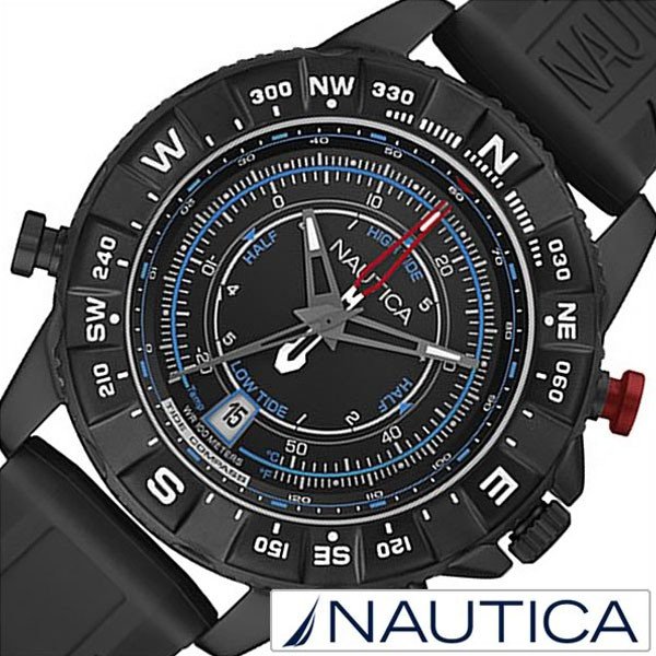 ノーティカ 腕時計 NAUTICA 時計 ノーティカ 時計 NAUTICA 腕時計 メンズ ブラック  NAI21001G